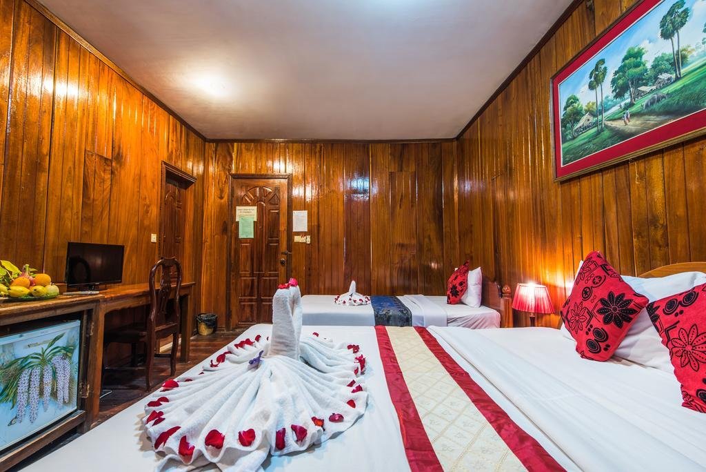 Neak Pean Hotel - Wooden House Siem Reap Eksteriør billede
