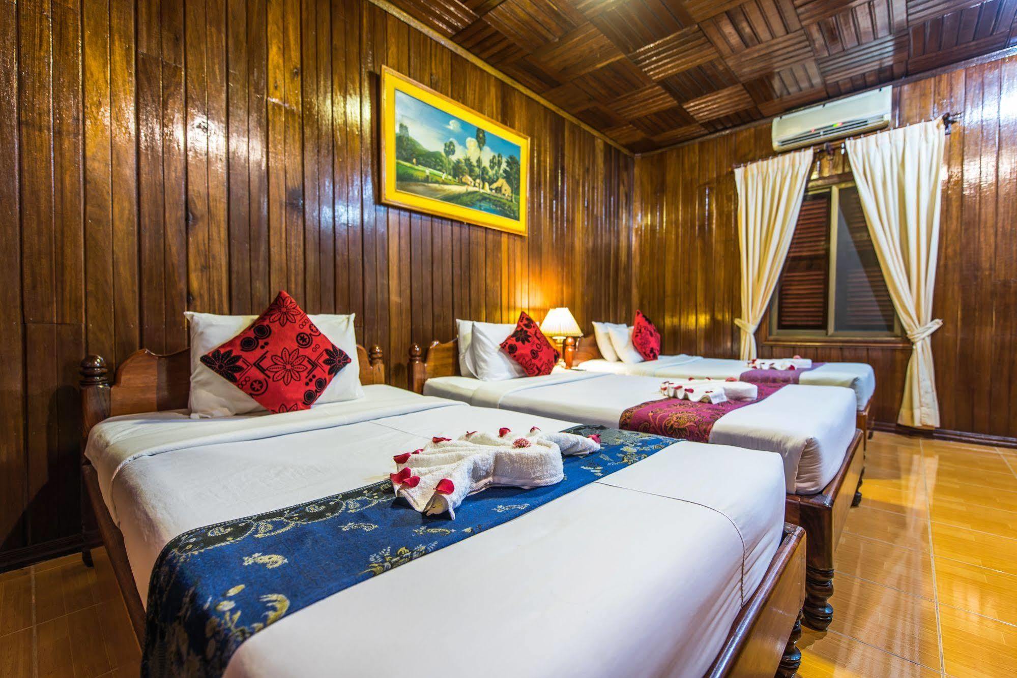 Neak Pean Hotel - Wooden House Siem Reap Eksteriør billede